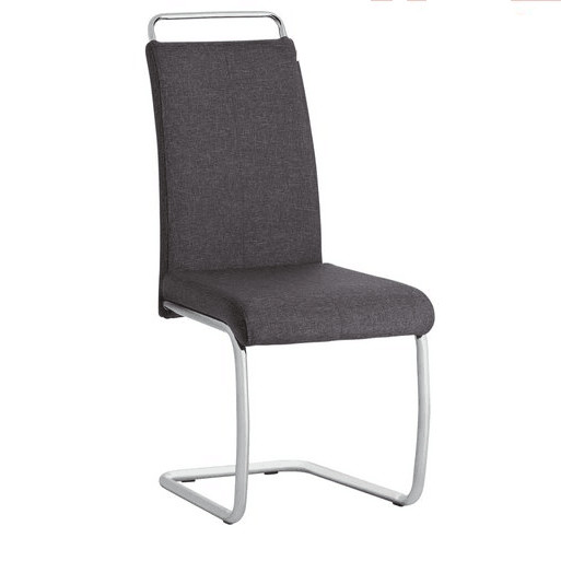 Buy Custom 60kgs 99cm Chrome Metal Frame Dining Chair at wholesale prices