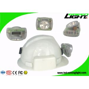 PC Beam Miners Helmet Light 13000lux Brightness Anti Explosive With USB Charging