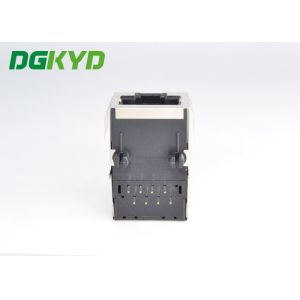 Side Plug 100 Megabytes Integrated Filter 1 Port RJ45 90 Degree