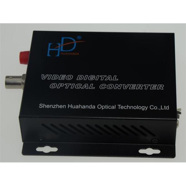 High Definition Video To Fiber Converter 1080P With 1Ch Reverse Data