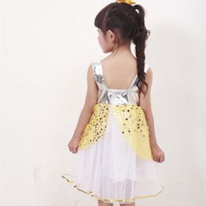 Girl‘s sequined costumes dance costumes dress for children