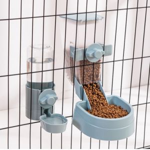 China Hanging Automatic Pet Cage Suspended Water Dispenser on sale