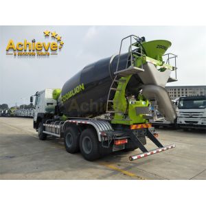 10JB Used ZOOMLION Concrete Pump Mixer SINOTRUK HOWO 6X4 10M3