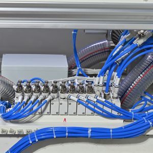 Full Servo 2rolls 25bags/Min Paper Roll Packing Machine