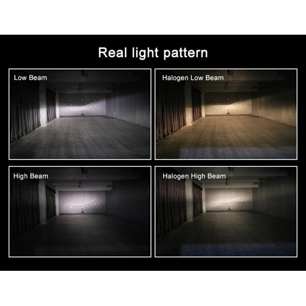 7S Auto 8000K Car LED Headlight Bulb , 12pcs H4 LED Headlight Conversion Kit