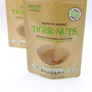 OEM See Through Pouches Compostable Biodegradable Bags For Food Packaging