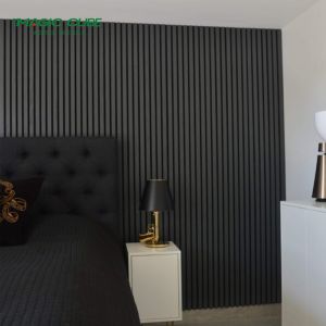 Houses Slated Wood 3d Wall Panel Wood Slat For Wall Panel For Conference Room