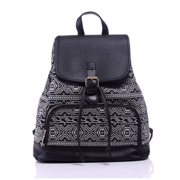 2016 new European and American popular handbag shoulder bag tide backpack canvas bag