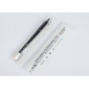 Disposable Microblading Manual Pen with #18 U Blade & Brush