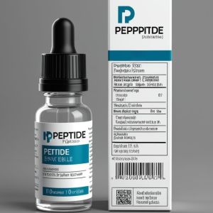 Customizable Dropper Bottle Sticker for Pharmaceutical Oil Peptide Package