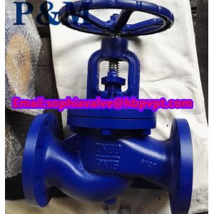 DIN3356 BODY GG25 bellows globe valve PN16