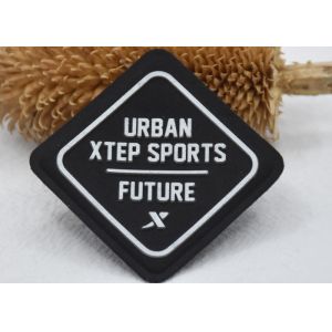 ODM 3D Effect Silicone Rubber Labels With OEKO SGS BV Approval