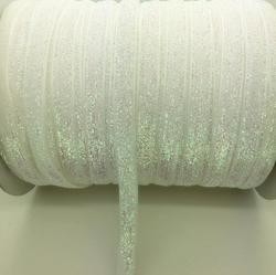 Customized Pantone Color Sequin Flocking Band For Gift Packing Glitter Velvet