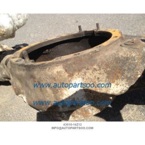 Eje delantero vivienda 43010-14Z12 NISSAN UD con eje trasero vivienda 43101