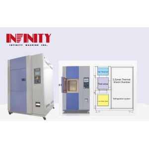 Programmable Temperature Impact Test Chamber -55C ～ 150C 30kg Bearing Weight
