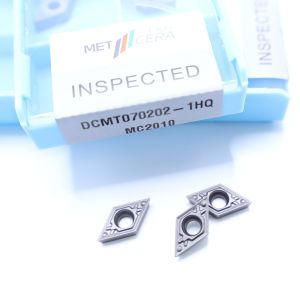 High Rigidity TiCN Cermet Turning Inserts MC2010 Grade DCMT11T308-1HQ