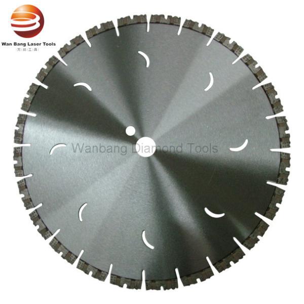 Buy 350 400mm U Turbo Segments Laser Welded Saw Blades for Old Concrete Fast Cutting at wholesale prices