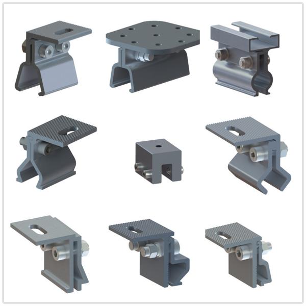 Buy A2 Photovoltaic Metal Roof Solar Mounting System Aluminum Tin at wholesale prices