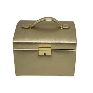 China Business Empty Velvet inside PU leather Jewelry Gift Boxes on sale