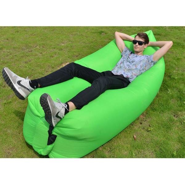 10 seconds Fast Inflatable Laybag Sleeping Bag , Outdoor Inflatable Toys Air