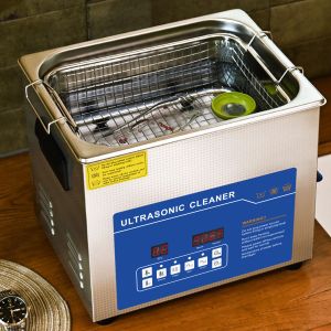 10L Industrial Ultrasonic Cleaner 240W Power Heater Timer Digital Control