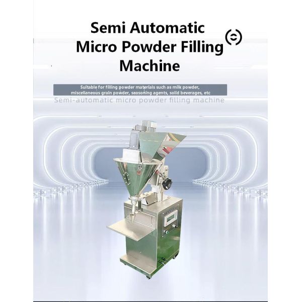 Manufacturer Supplied CH-FMGZ02 Semi-automatic Freeze-drying Plastic/Glass Bottle Powder Quantitative Filling High-Accuracy Small Dose