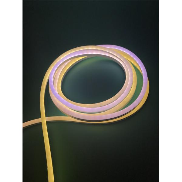 Outdoor Decorating Flexible LED Strip Light With Full Color 943S IC Silicone Material