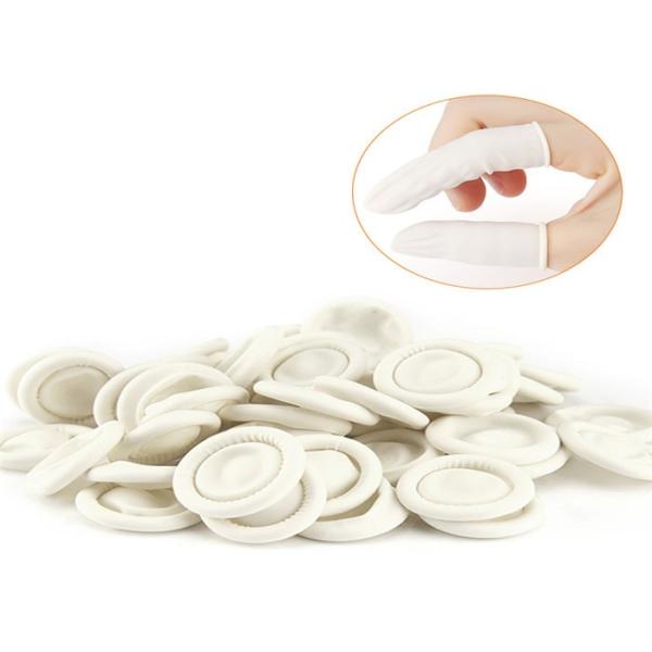Buy Clean Room Natural Rubber Finger Cots For Electronic Industry at wholesale prices