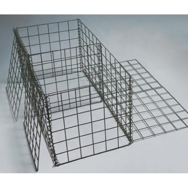 2mx1.0mx1.0m 100mm Heavy Galvanized Welded Gabion Wire Cages