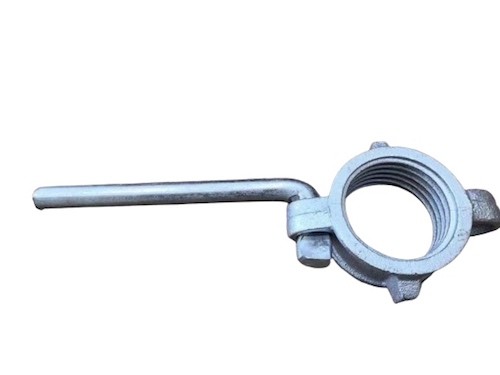 Buy Adjustable Jack Nut Iron Casting Parts For Scaffolding Construction Accessories at wholesale prices