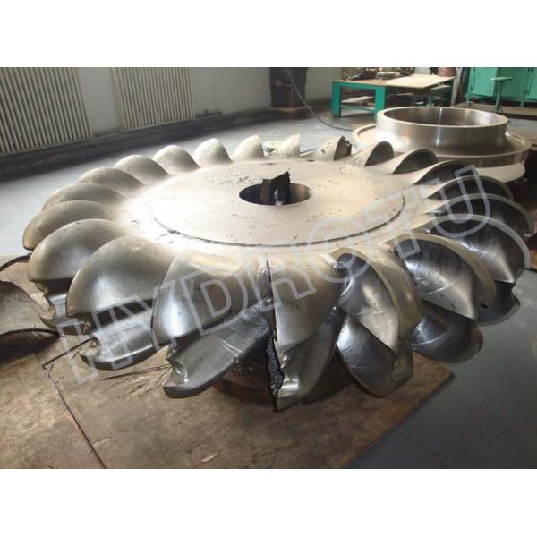 ASTM A473 Pelton Wheel Turbines , Pelton Impulse Turbine 50Hz / 60Hz