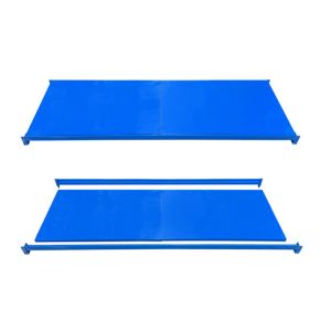 Durable 4 Layers Light Duty Racking , Warehouse Storage Racks High Capacity