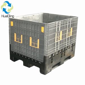 Hot Sale transport Folding container Plastic collapsible pallet box