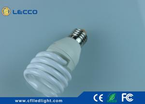 China CFL Bulbs Half - Full Spiral 23W Compact Fluorescent Lamps E27 Base 8000H on sale