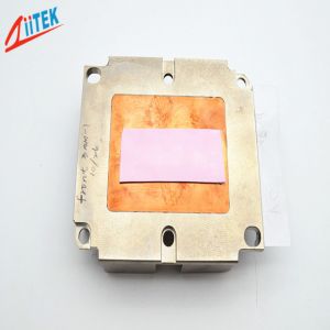 5W/MK ,Silicone Rubber Sheet FOR LED Panellight Heatsink Thermal Conductive Pad   Pink TIF100-50-14S ,45 Shore 00