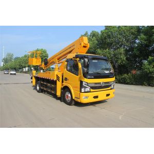 Street Light Maintenance Dongfeng 4x2 Bucket Truck Aerial Working Platform Truck