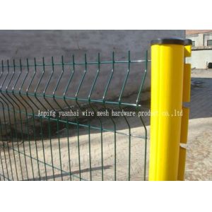 Triangle Welded Wire Garden Fence Easy Installation For Road / Transit