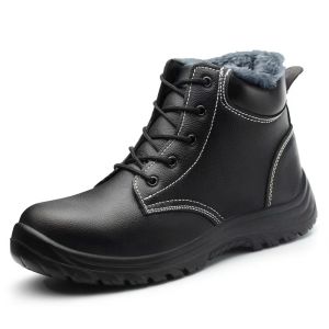 Winter Insulated Safety Work Boots for Men