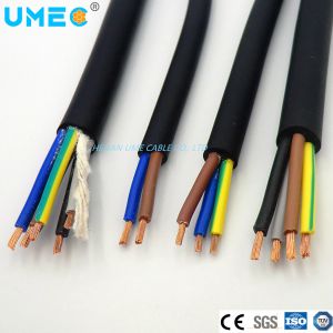 Rubber Insulated Copper Conductor Electric Cable H05bb-F /H07bb-F 2X2.5 3X1.5