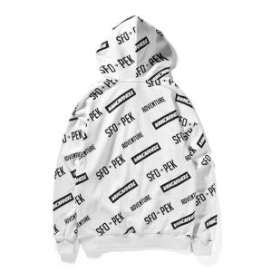 Custom breathable not shiny hoodies full sublimation zip hoodie