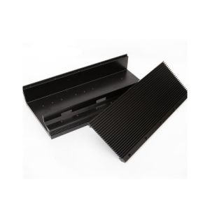 Enclosure Aluminum Extrusions For Electronics , Black Alu Profiles OEM