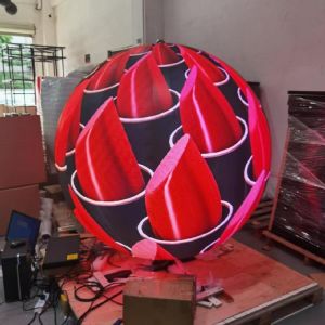 Commercial 1m Spherical Led Display Screen P2.5 High Definition Customized