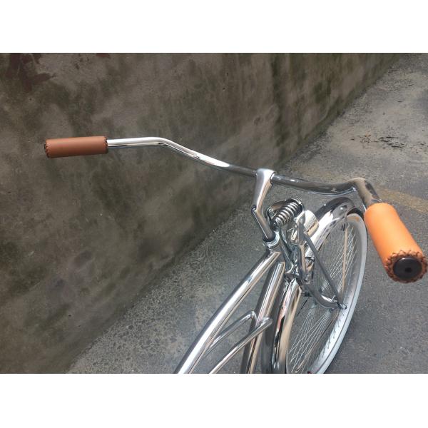 1 Speed Alloy Stem CP Silver Polish Color Fork 26*2.125 26" Men's Beach Cruiser Bike