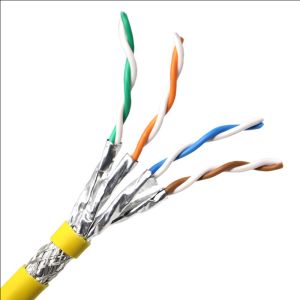 Quality 40gb 2000mhz 23AWG RJ45 SFTP CAT8 LAN Cable For Communication for sale