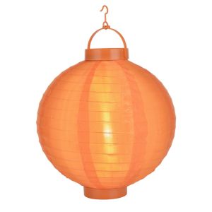 Quality Orange LED Round Nylon Battery Lantern for sale