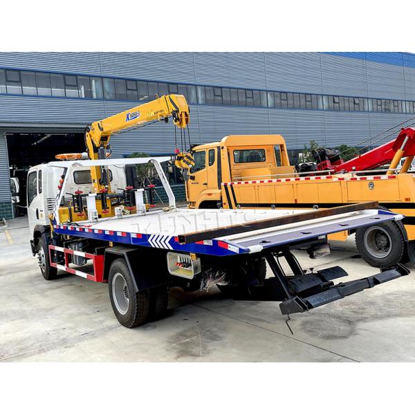 Sinotruk HOWO 4x2 3-12TON Light Flatbed Cargo Wrecker Crane Truck