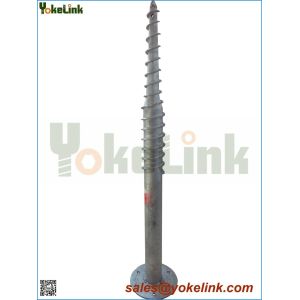 Quality Hot selling carbon steel ground screw for solar stand for sale