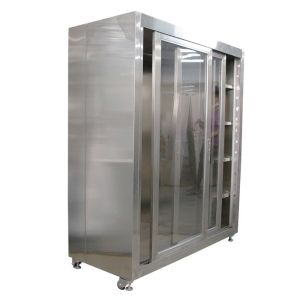 Static 1500*750*1800mm Garment Cubicle Assembly clean room garment cabinet