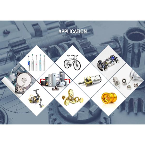 Mini Size GCR15 Deep Groove Ball Bearing 6201 Outer Diameter 12*32*10mm