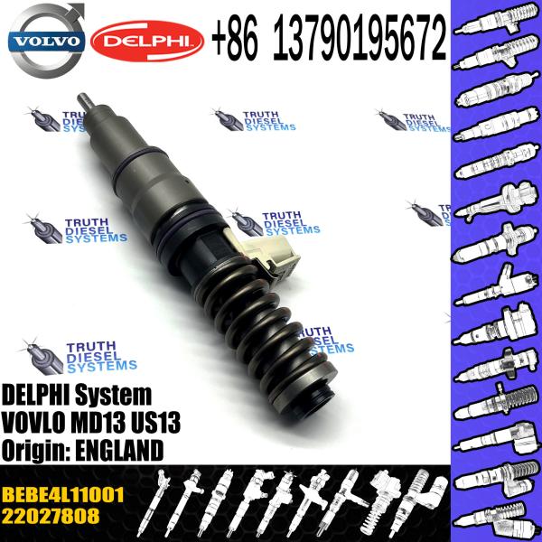 Direct Sale Diesel Fuel Injector 22027808 22027808 BEBE4L11001 For VOVLO MD13 US13